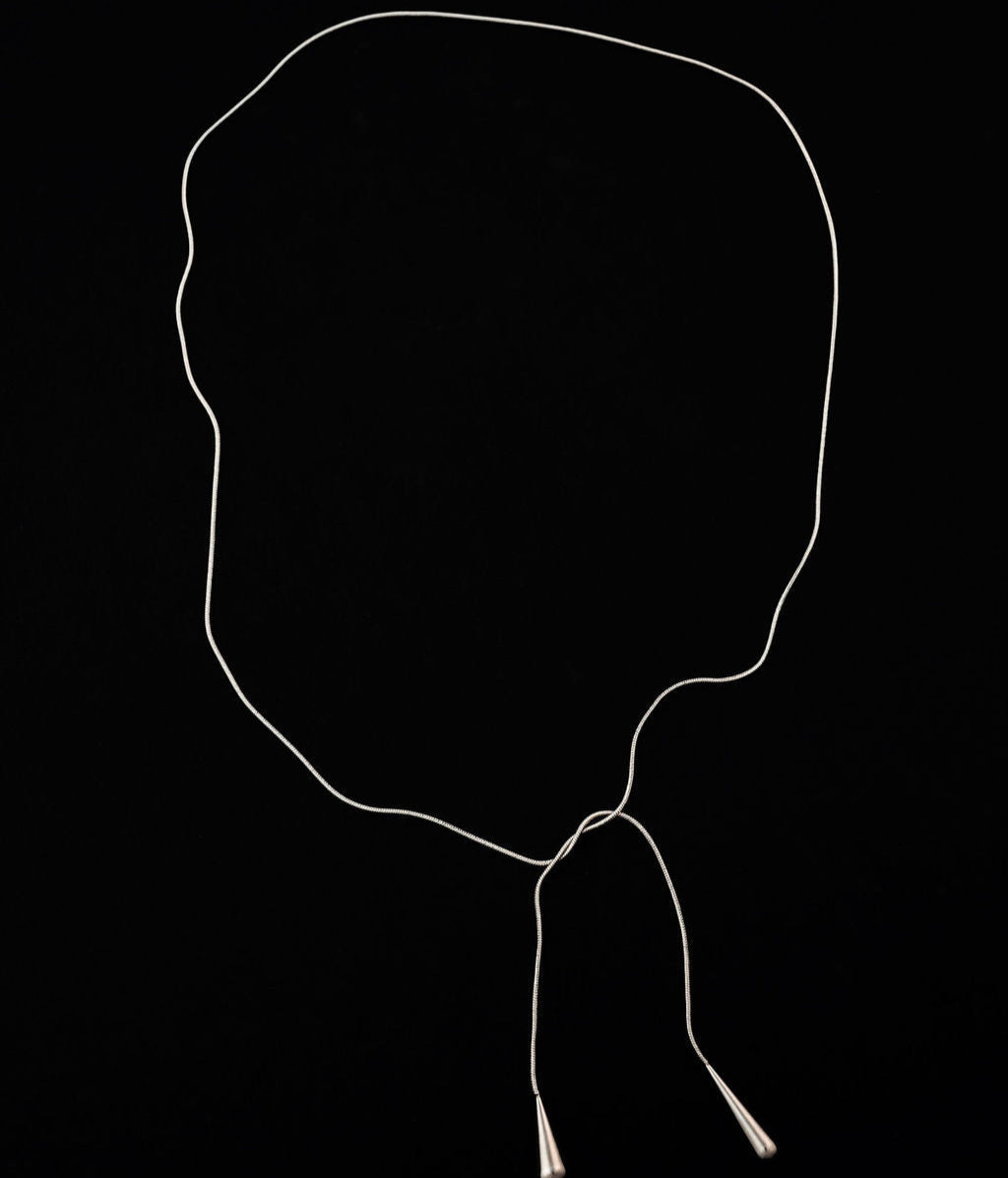 liquid gold wrap necklace elle wrap necklace silver stainless steel