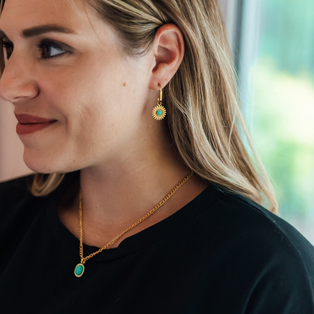 Sarro Necklace in Amazonite