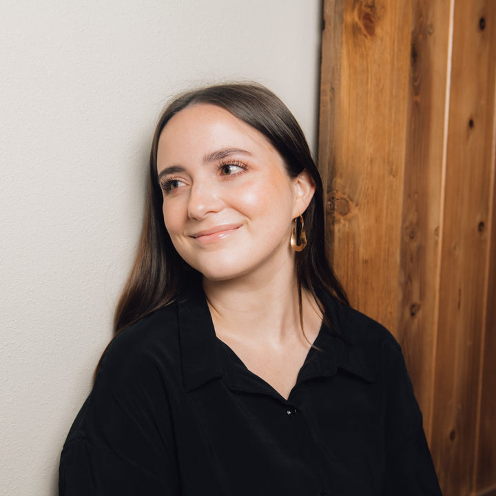Palmer Hoop Earrings in Silver