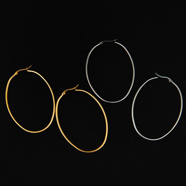 Classic Raven Earrings in Silver