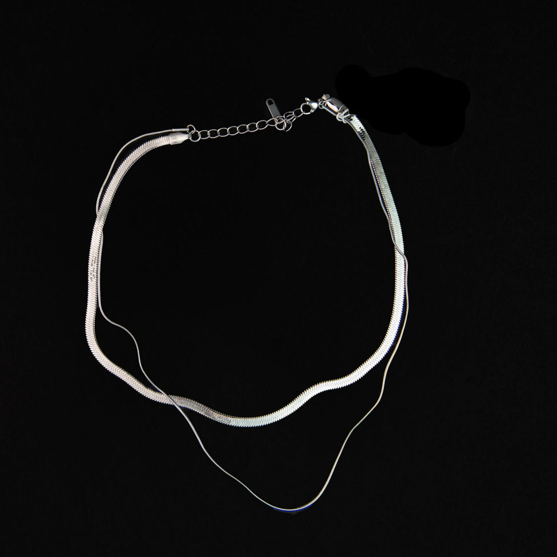 Robbie Necklace in Silver