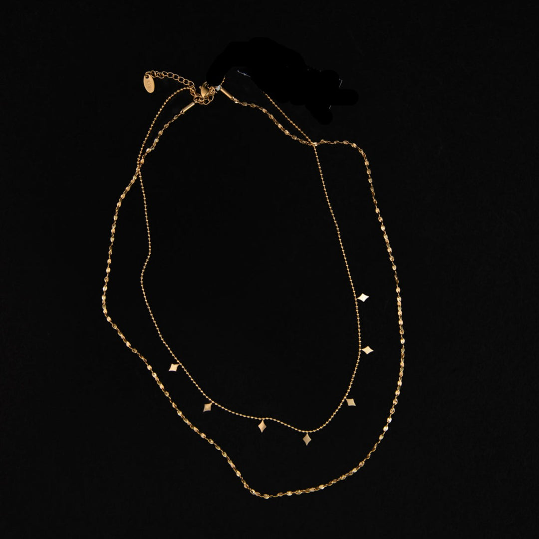 Lilac Layered Necklace