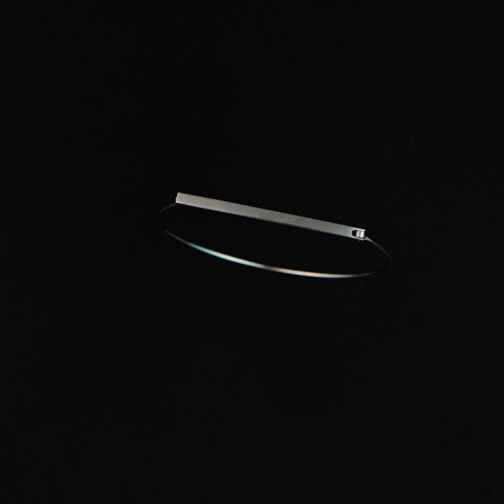 Frances Bangle in Silver