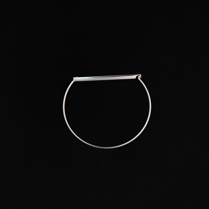 Frances Bangle in Silver