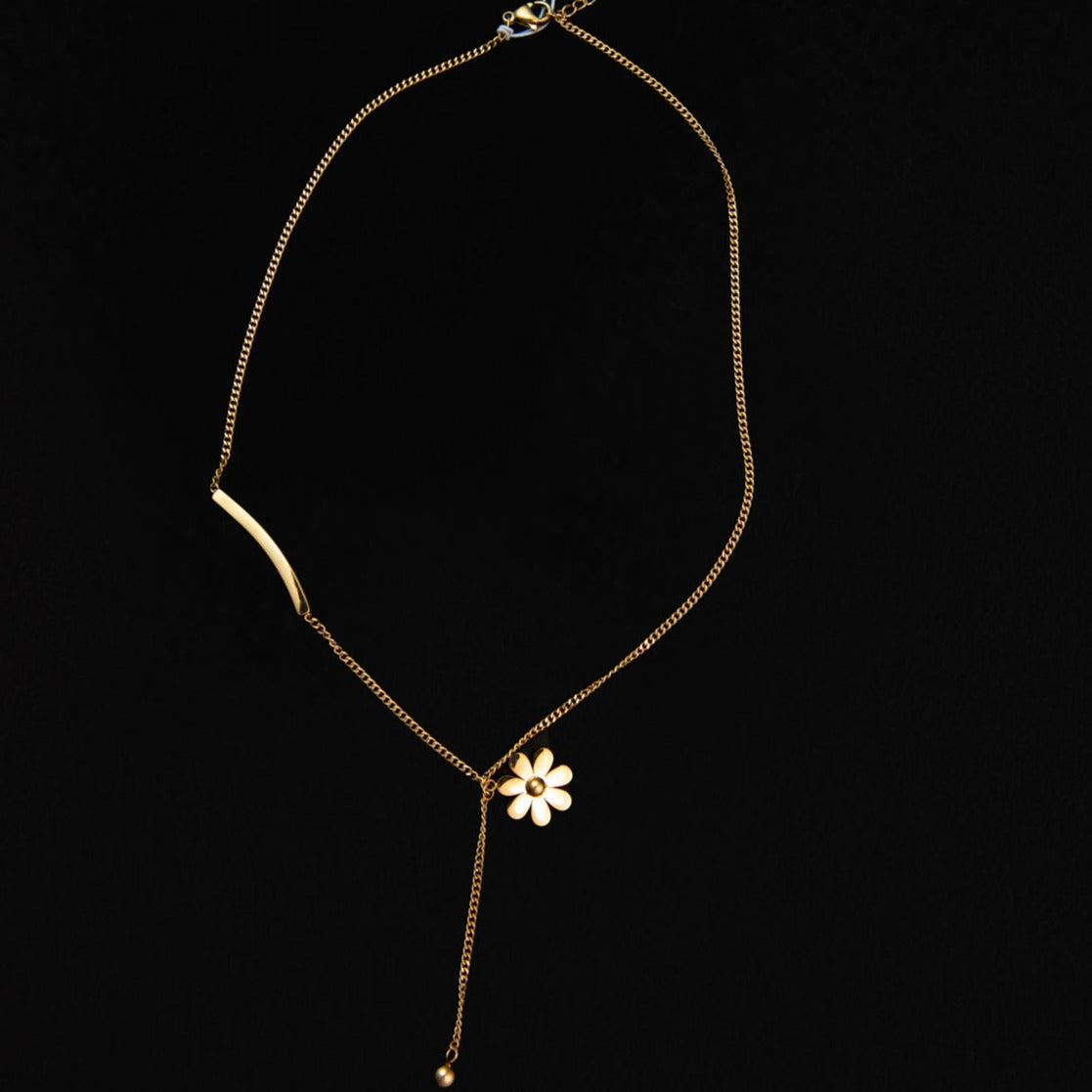 Daisy Drop Necklace