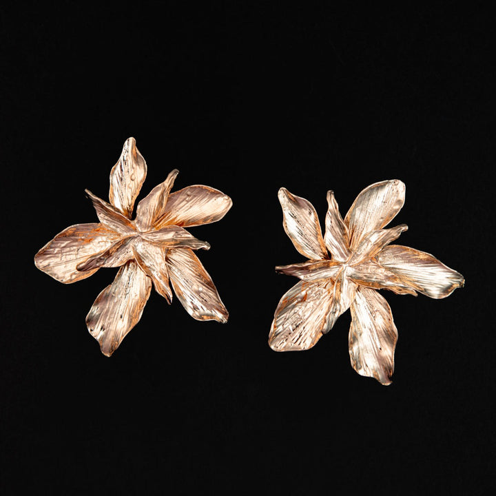 Poinsettia Earrings