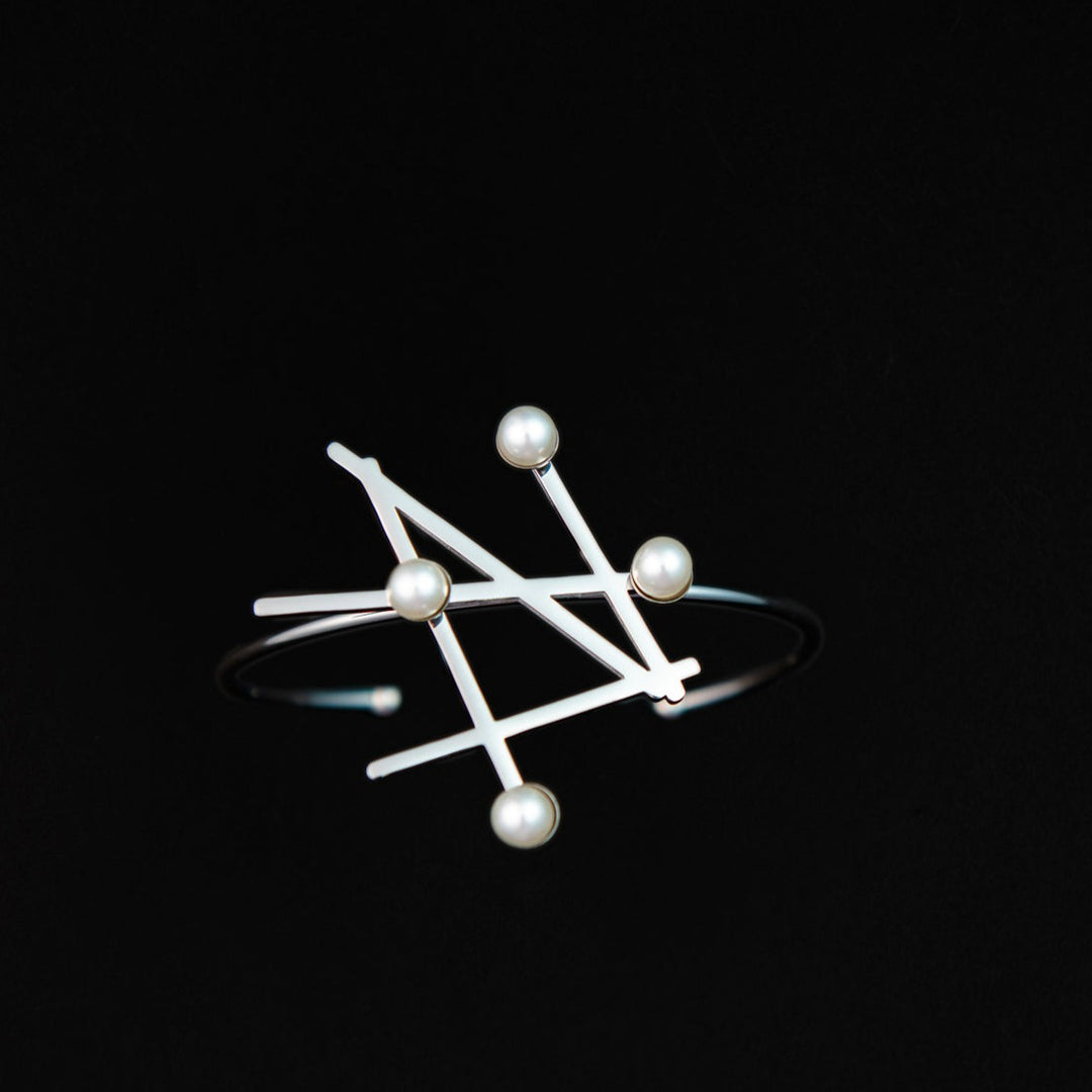 Aspen Cuff Bracelet in Silver