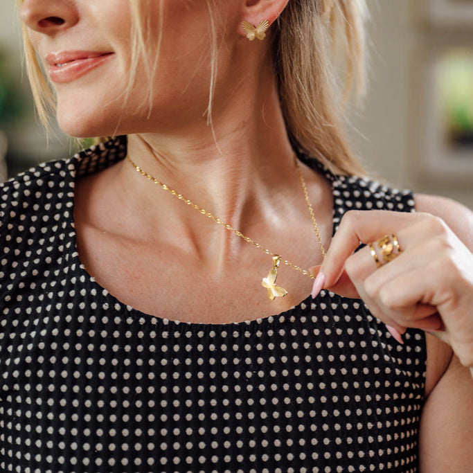 Joy Butterfly Necklace