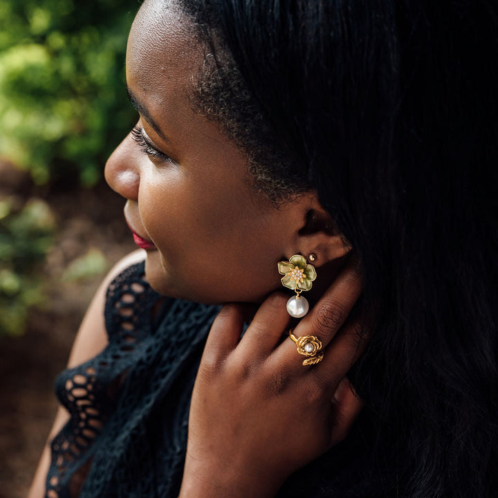 Aurora Floral Earrings