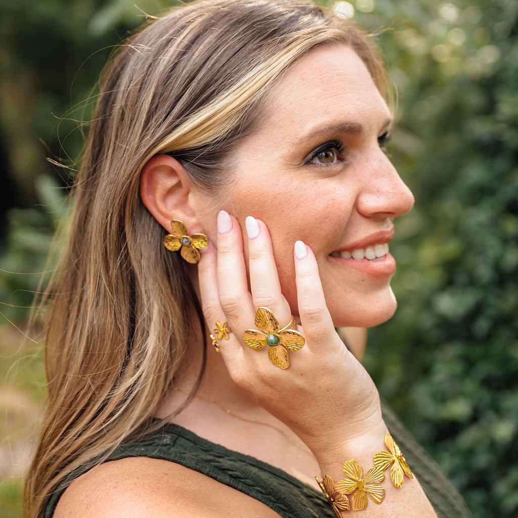 Rita Dogwood Earrings