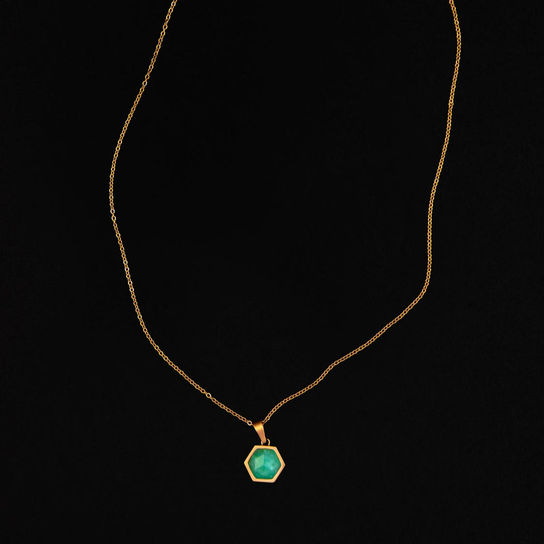 Sarro Necklace in Aventurine