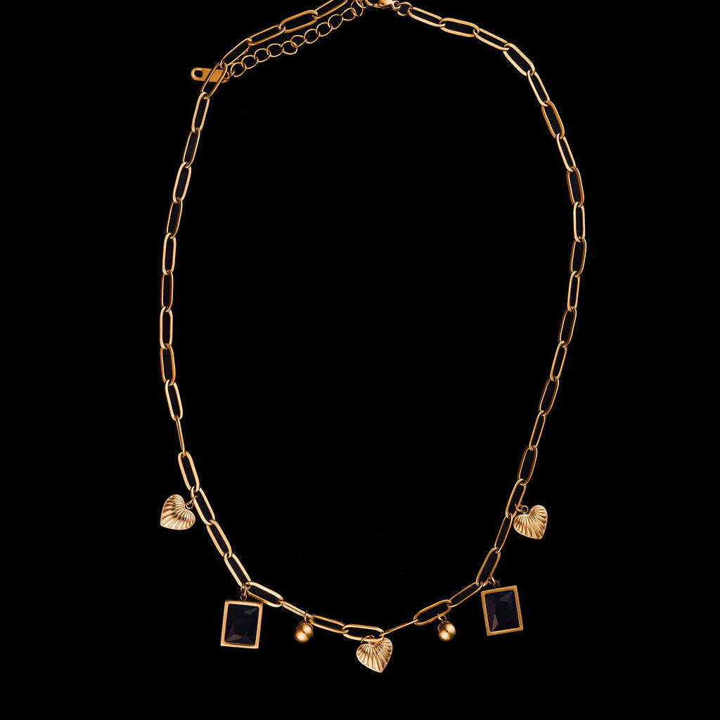 Black Magic Charm Necklace