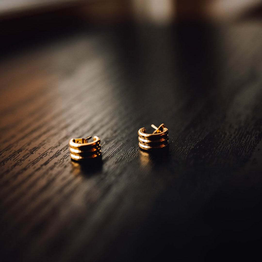 Aries Huggie Earrings