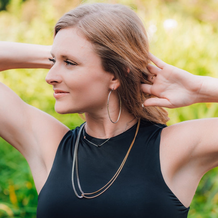 Classic Raven Earrings in Silver