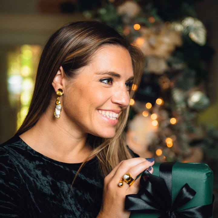 Baroque Pearl Earrings