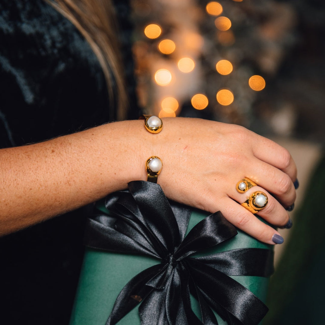 Baroque Pearl Cuff