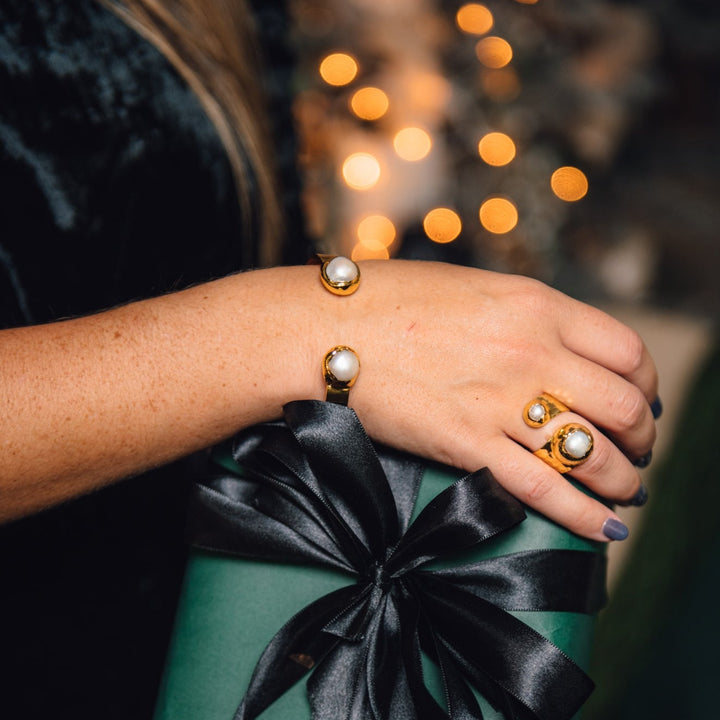 Baroque Pearl Cuff