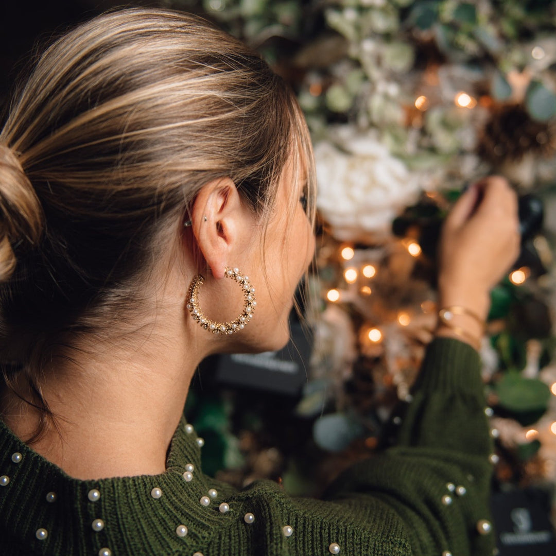 Hailie Hoop Earrings