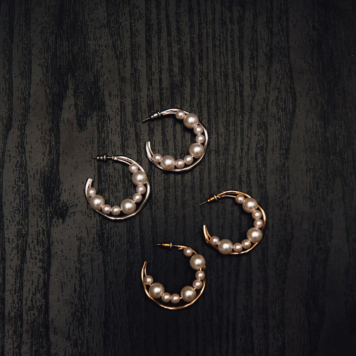 Mariah Earrings in Silver