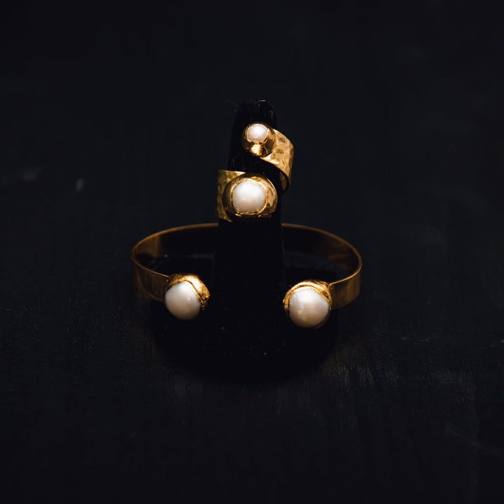 Baroque Pearl Ring