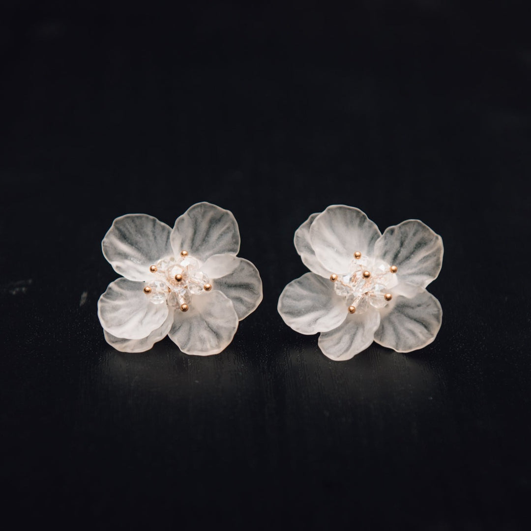Snow Flower Earrings