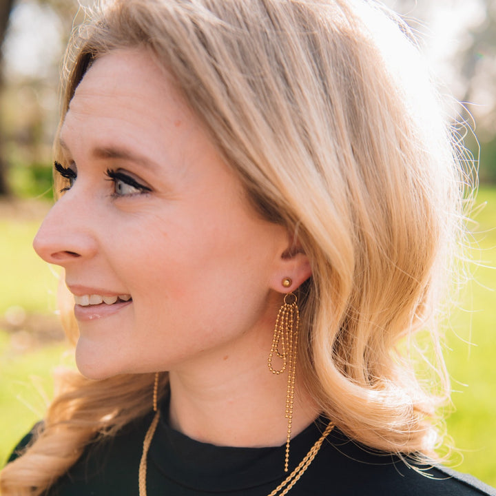 Firework Bow Earrings