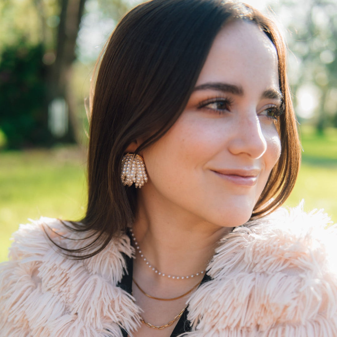 Pearl Firework Earrings