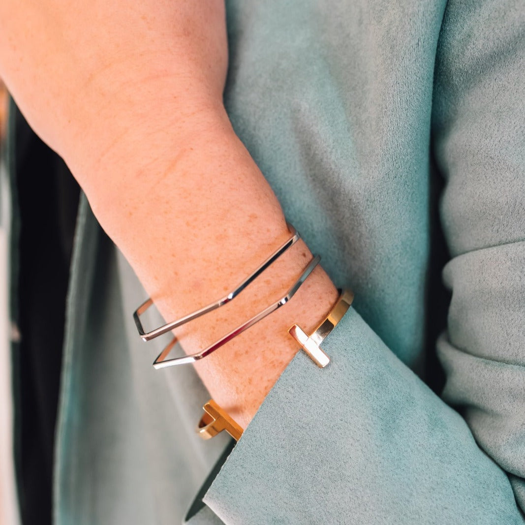 Olivia Cuff in Silver