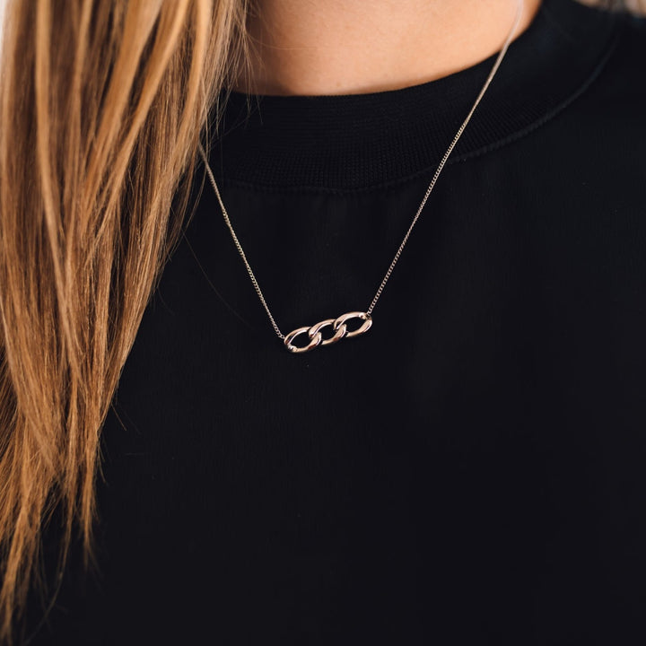 Charlie Chain Necklace in Silver