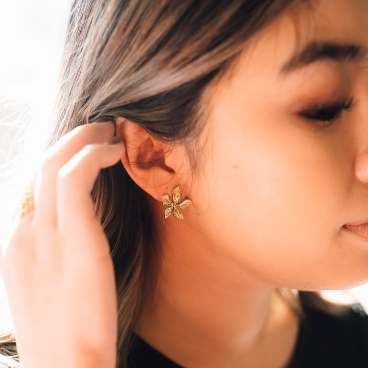 Floral Stud Earrings