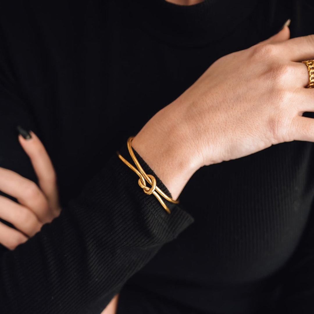 Cali Cuff Bracelet in Silver