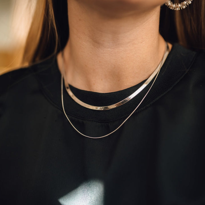 Robbie Necklace in Silver