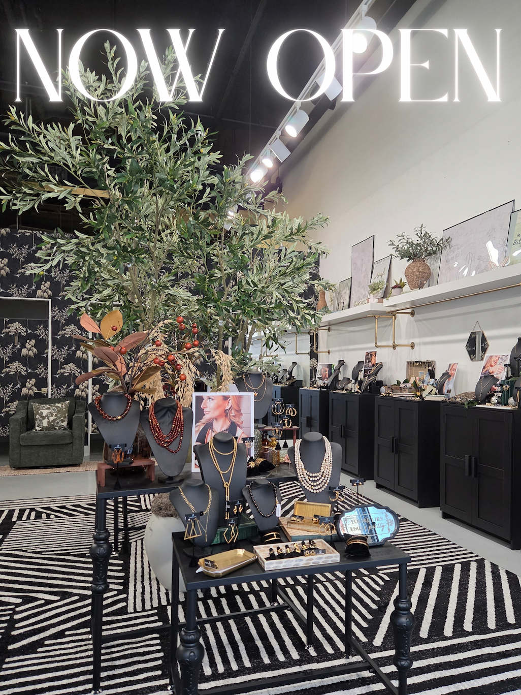 Inside the Steward & James jewelry store at Perkins Rowe in Baton Rouge