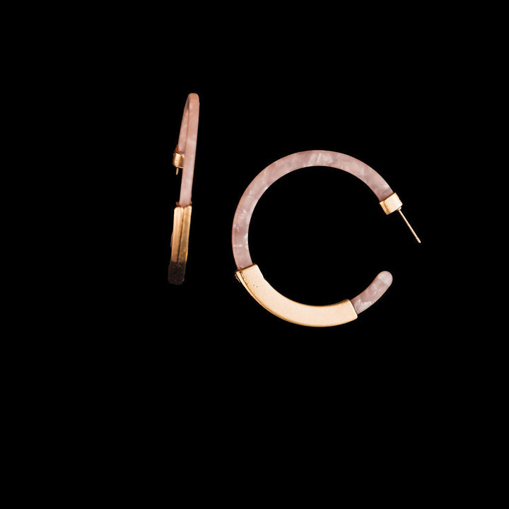 Azalea Acetate Hoop-Pink