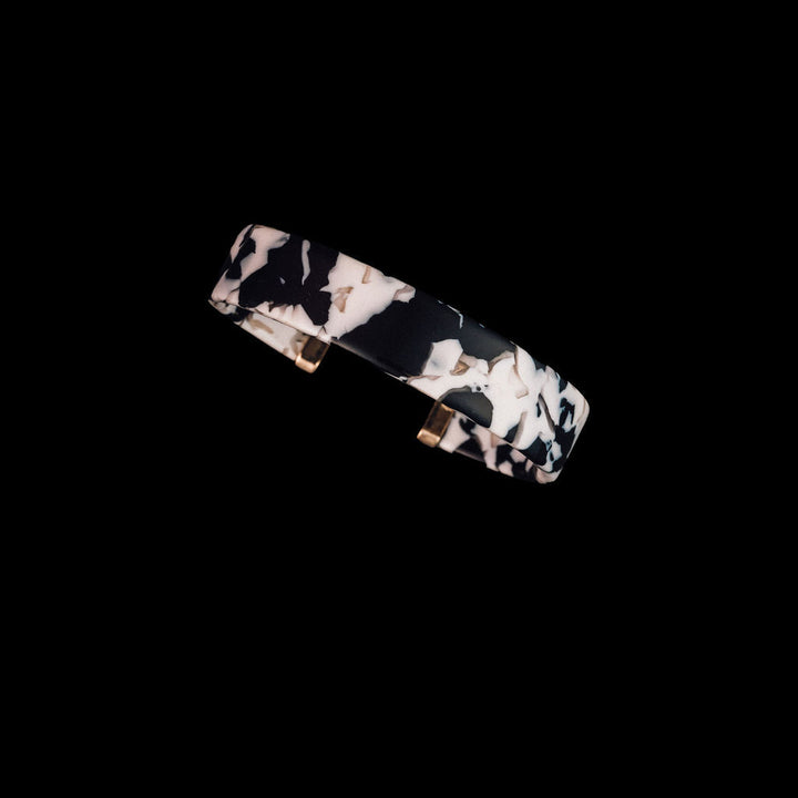 Azalea Acetate Cuff-Black