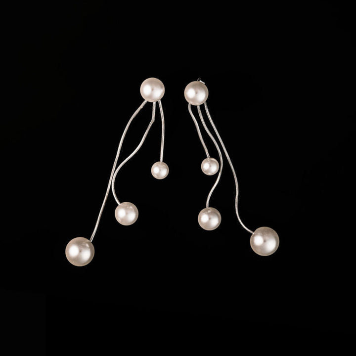 Camille Earrings in Silver