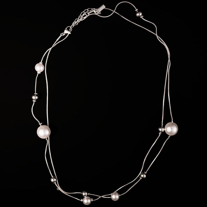 Camille Necklace in Silver