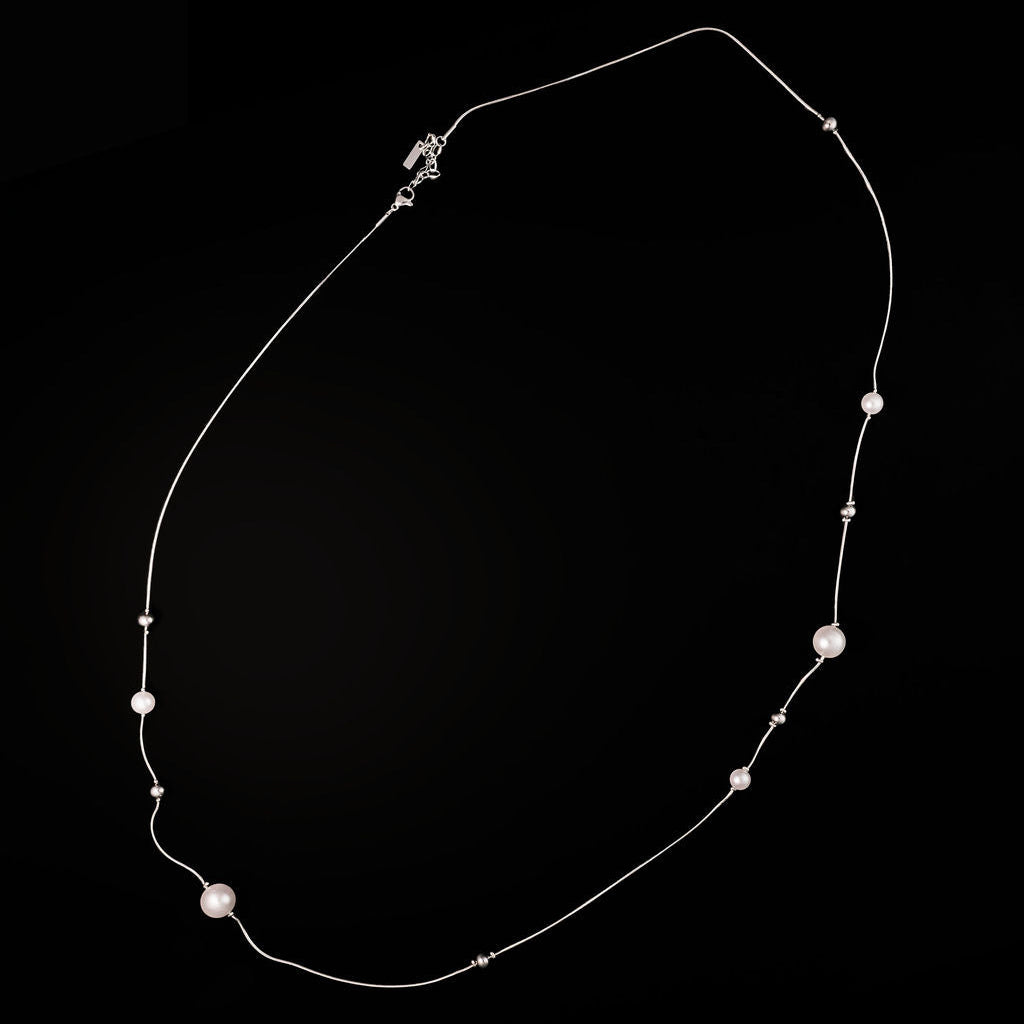 Camille Necklace in Silver
