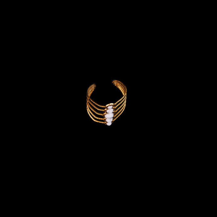 Casey Ring in Howlite