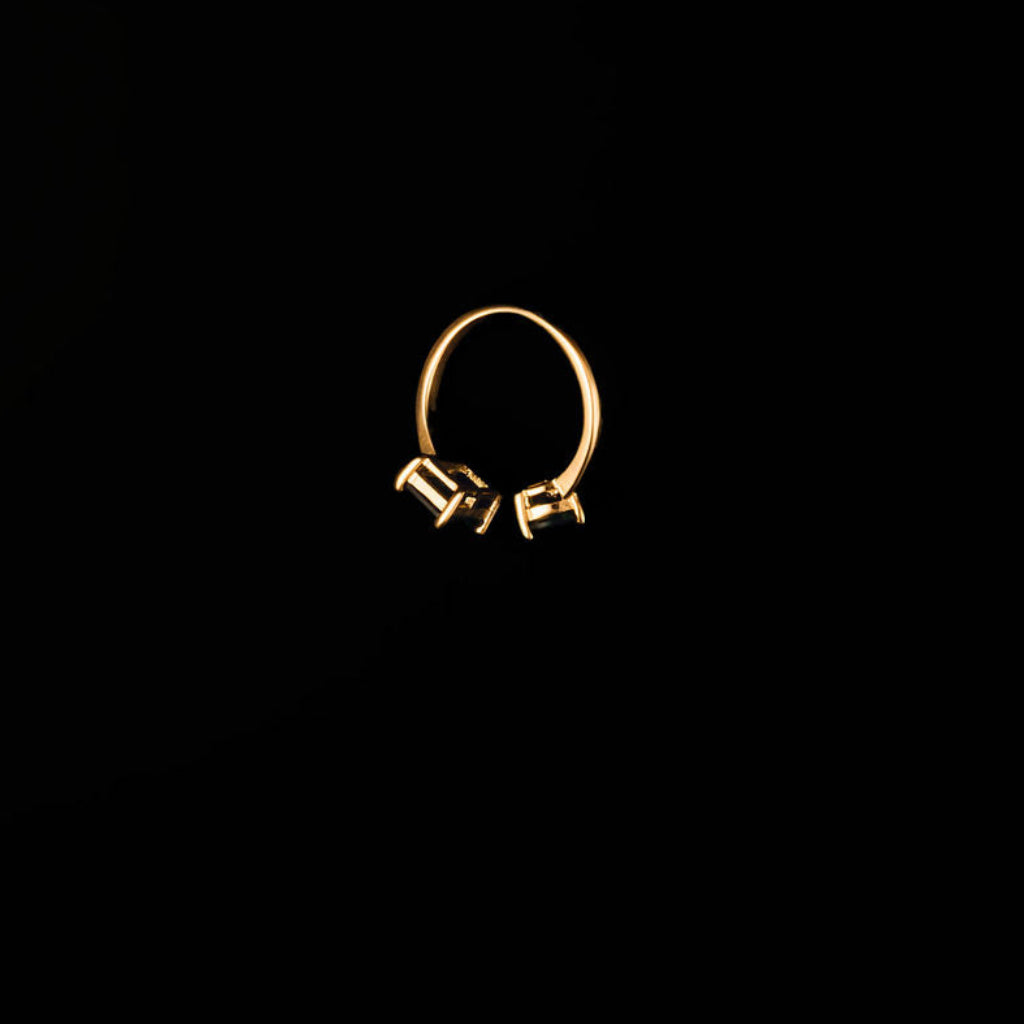 Cypress Ring in Emerald