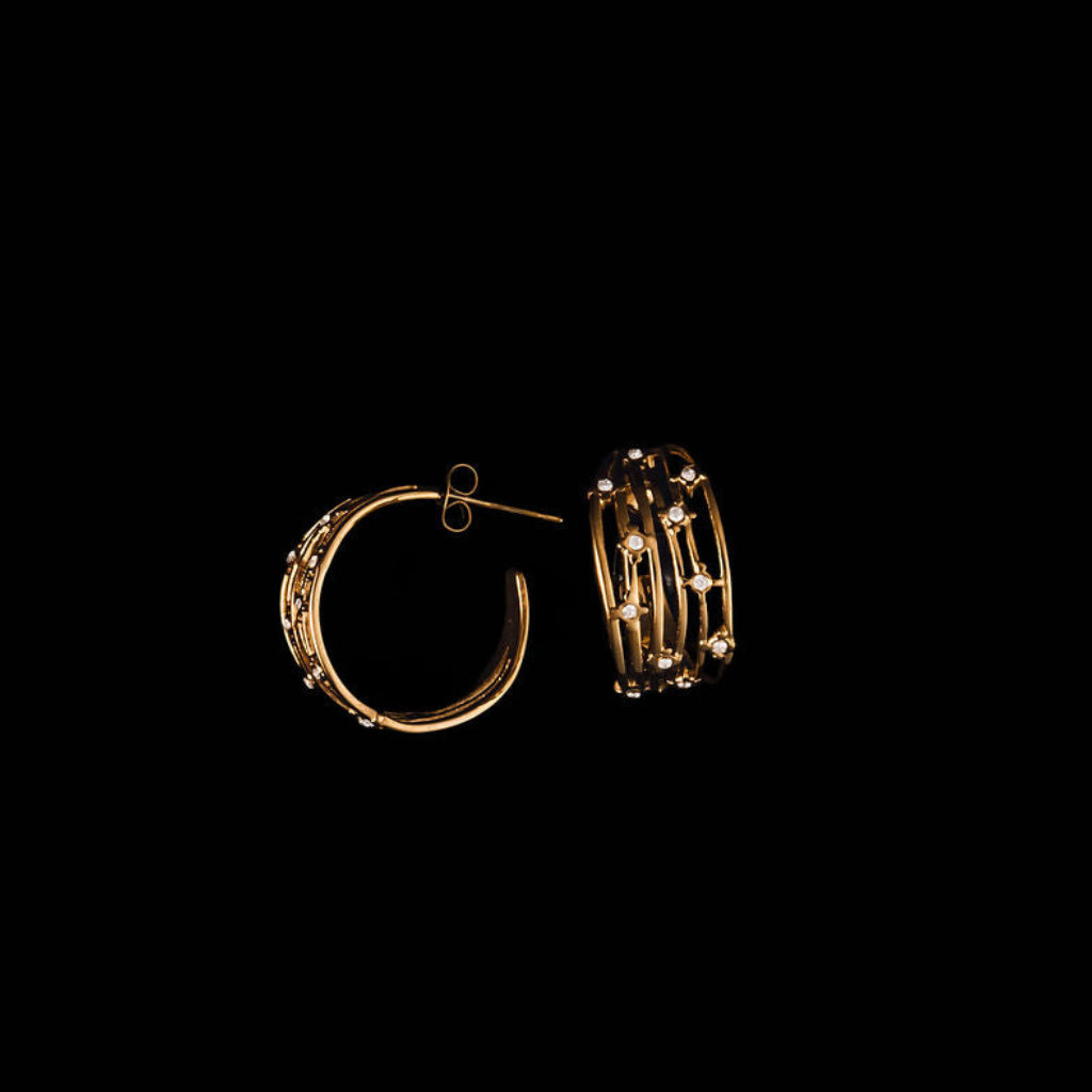 Fizz Hoop Earrings
