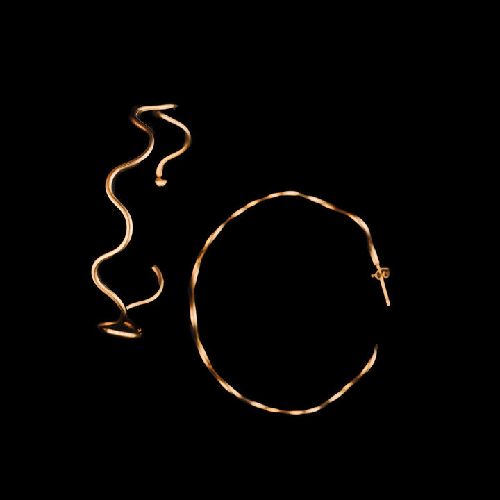 Grace Hoop Earrings
