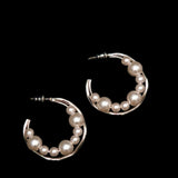 Mariah Earrings in Silver