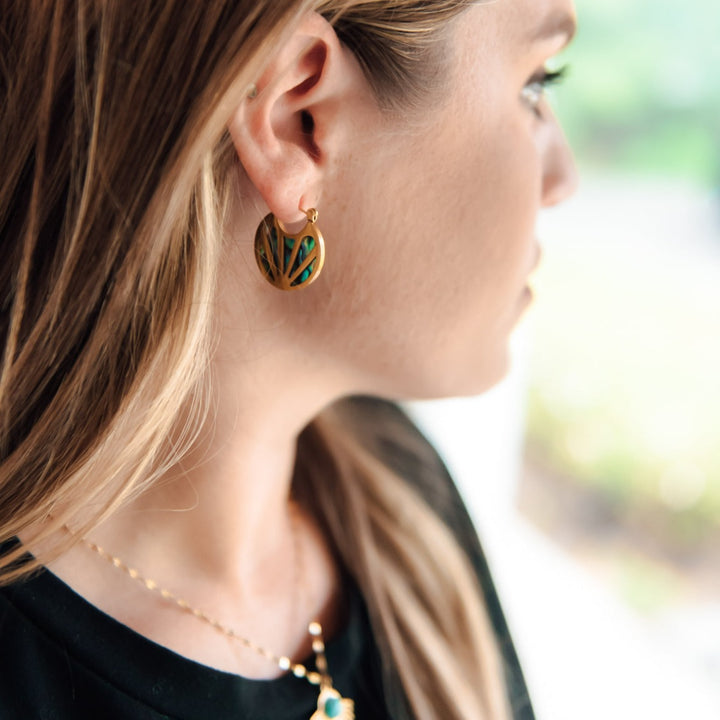 Delphinium Earrings