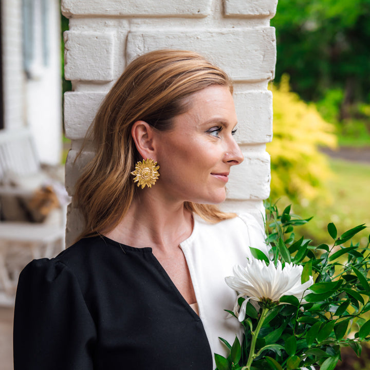 Sunflower Earrings