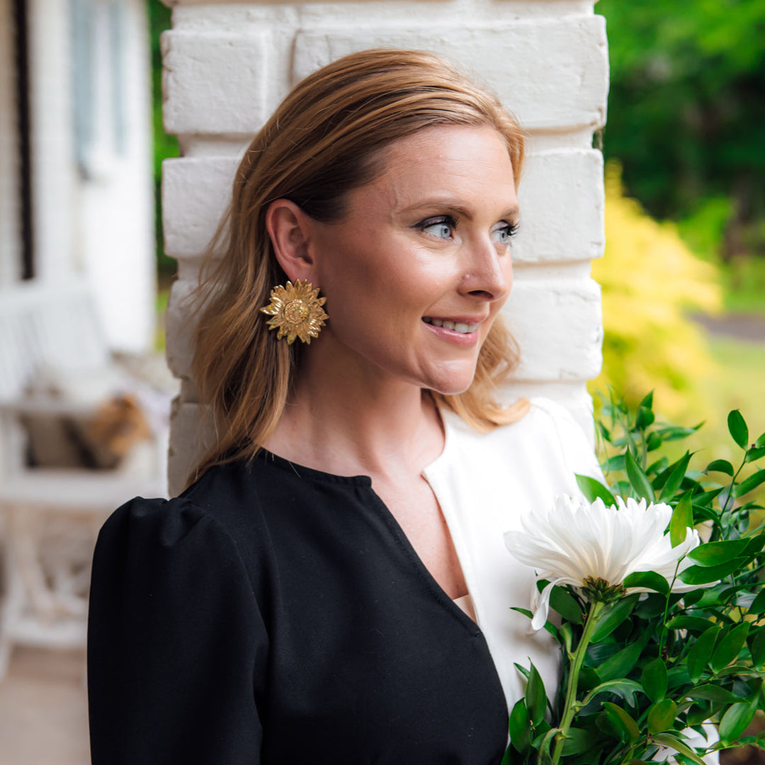 Sunflower Earrings