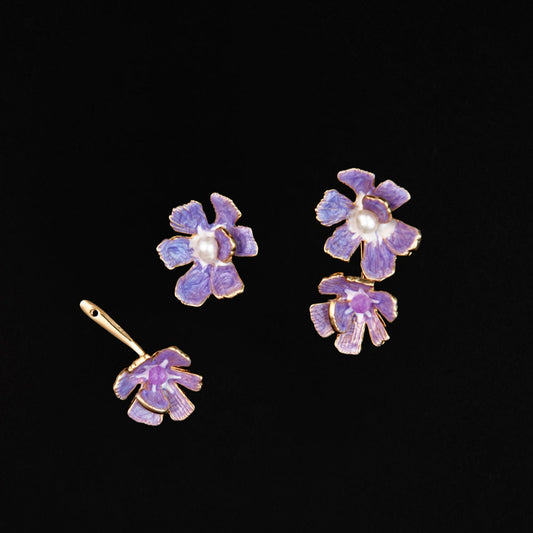 Violet Earrings