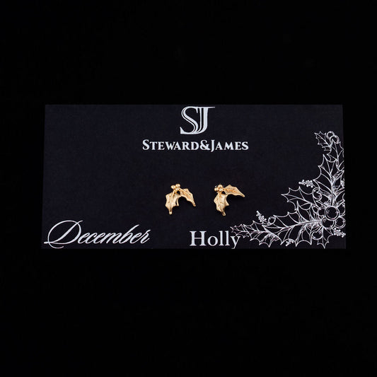 Holly Micro Stud Earrings- December