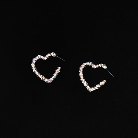 Amour Earrings in Silver
