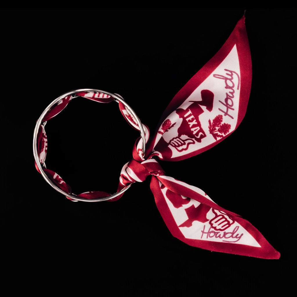 Howdy Scarf Cuff Bracelet